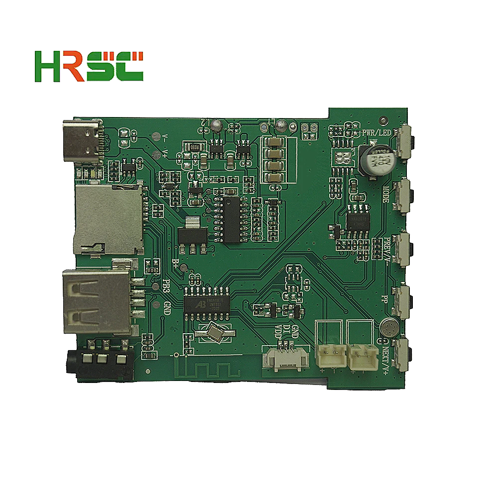 Official catalogue image from HRSC PCB. The pictured board does not establish a combined process limit.