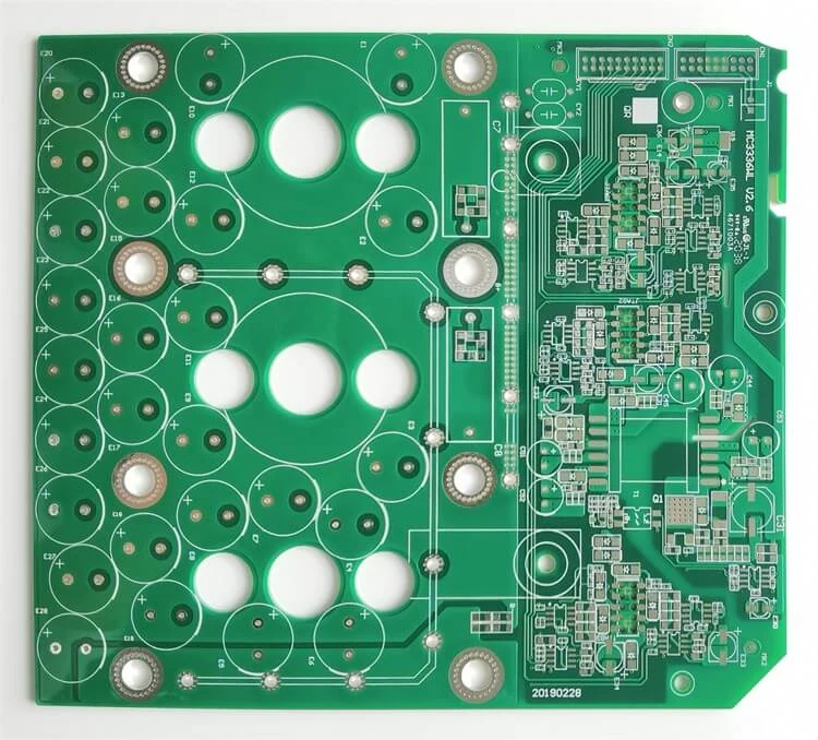 PCB sample shown in Camelot’s Electric motor-controller PCB catalogue